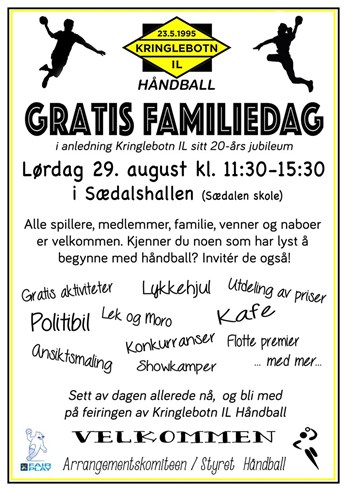 Invitasjon til Jubileumsfeiring